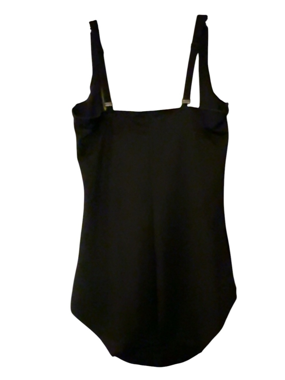 NEW Miraclesuit Black Sculpting Torsette Bodysuit with Contrast PanelsRETAIL $75 - Picture 4 of 6